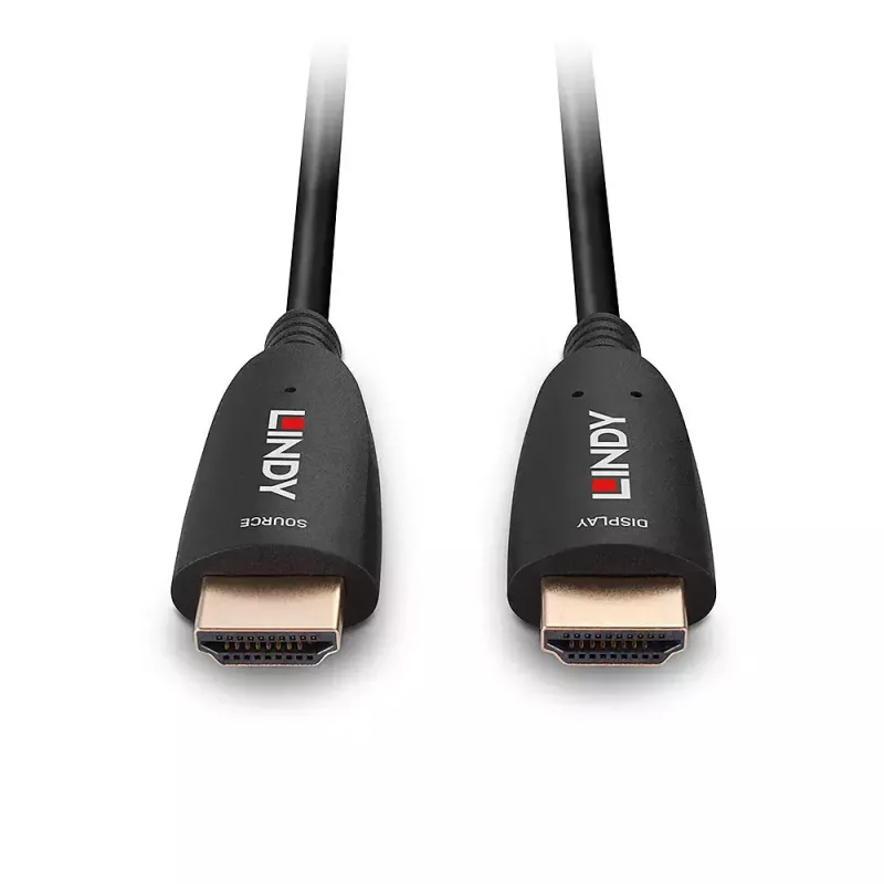 Lindy 50m sklolaminátový hybridný HDMI 8K60 kábel