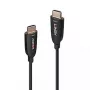 Lindy 50m sklolaminátový hybridný HDMI 8K60 kábel