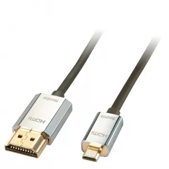Lindy 3 m CROMO tenký aktívny High Speed HDMI 2.0 A/D kábel s Ethernetom a podporou 4K