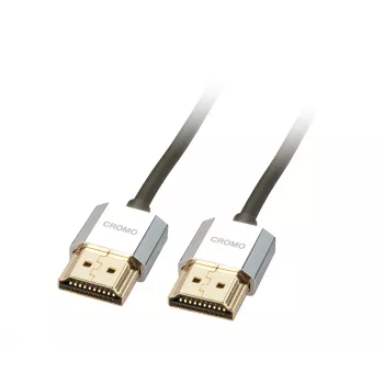 Lindy 2 m CROMO tenký High Speed HDMI kábel s Ethernetom