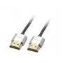 Lindy 2 m CROMO tenký High Speed HDMI kábel s Ethernetom