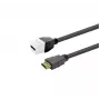 VivoLink HDMI samica Keystone vložka PROKEYHDMIFM1W biela — HDMI-F samica Keystone modul