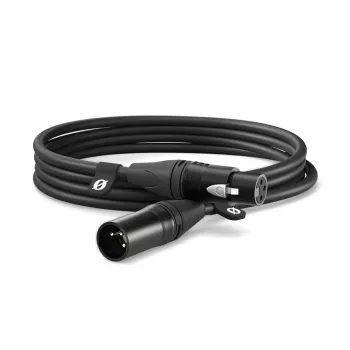 RØDE XLR3M audiokábel 3 m XLR čierny konektor samec na konektor samica