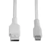 Lindy 1 m USB na Lightning kábel, biela