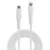 Lindy 2 m USB Type-C na Lightning kábel, biela