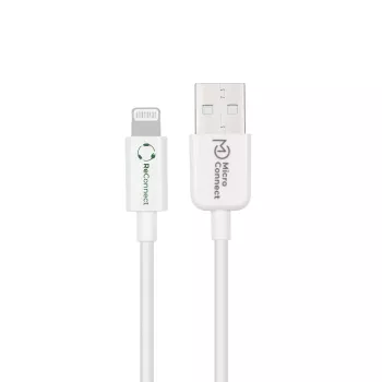 Microconnect ECO-LIGHTNING0.15 Lightning kábel 0,15 m biely