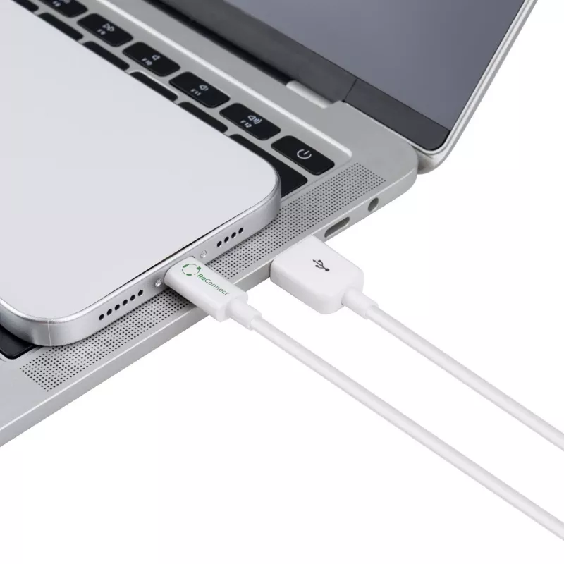 Microconnect ECO-LIGHTNING2 Lightning kábel 2 m biely
