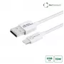 Lightning kábel MicroConnect ECO-LIGHTNING1 1 m biely USB A