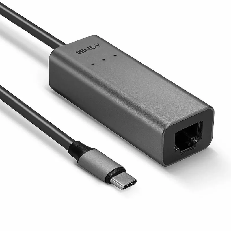 Ethernet adaptér Lindy USB 3.2 Type-C 2.5G 43314