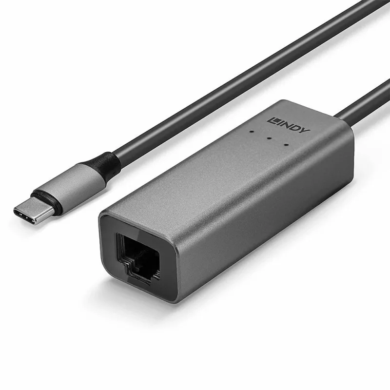 Ethernet adaptér Lindy USB 3.2 Type-C 2.5G 43314