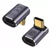 USB-C adaptér TECHLY IADAP-USB4C-40G – USB-C na USB4, 40 Gbit/s prenos dát