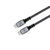 USB-C na USB-C kábel CONCEPTRONIC ETTA07B20 — USB 3.2 Gen 2x2, 2 m, 20 Gbps, PD 3.0 100W (20V 5A), 4K@60Hz, E-mark