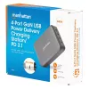 Manhattan 102667 4-portová nabíjacia stanica GaN USB Power Delivery, 240 W