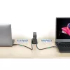 Manhattan 102667 4-portová nabíjacia stanica GaN USB Power Delivery, 240 W