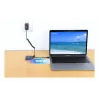 Multiport adaptér Manhattan 154321 USB Type-C na 2 HDMI USB-A Power Delivery 100 W