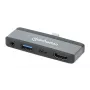 USB-C Travel Dock Manhattan 190404 4 porty HDMI USB-A USB-C 3,5 mm