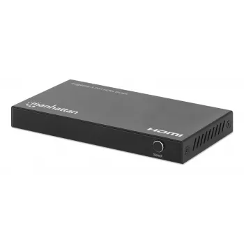 HDMI prepínač 3x1 MANHATTAN 18G automatický manuálny IR diaľkový ovládač čierny