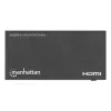 HDMI prepínač 3x1 MANHATTAN 18G automatický manuálny IR diaľkový ovládač čierny