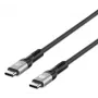 Kábel USB-C samec na USB-C samec Manhattan 2m USB4 Gen 3x2 8K 60Hz