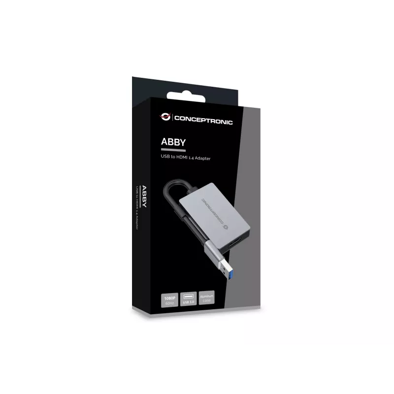 Conceptronic ABBY22G USB na HDMI 1.4 adaptér, 1080P 60 Hz