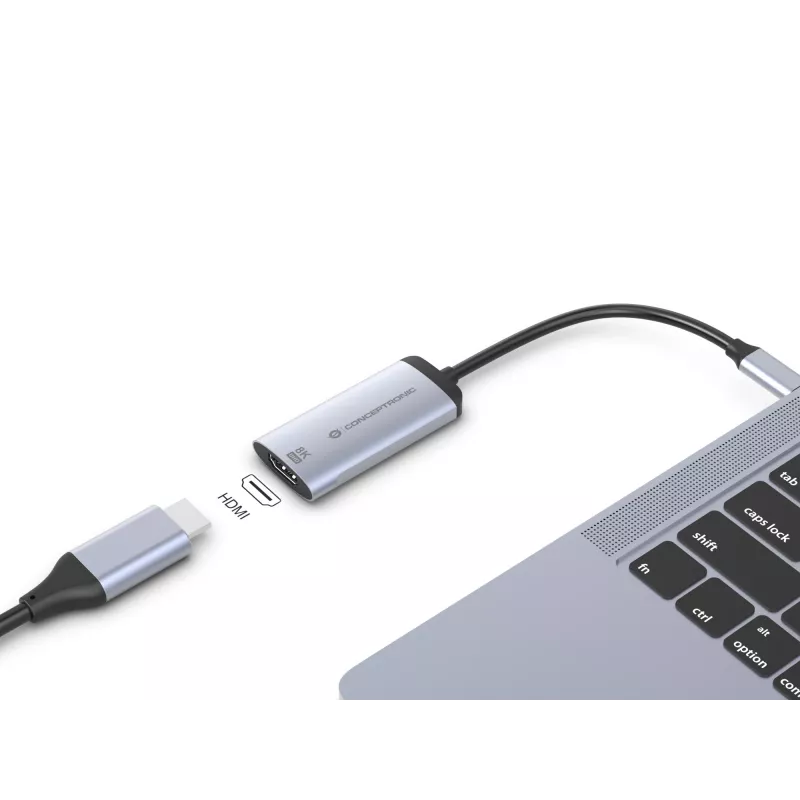 Conceptronic ABBY23G USB-C na HDMI 2.1 adaptér, 8K60Hz