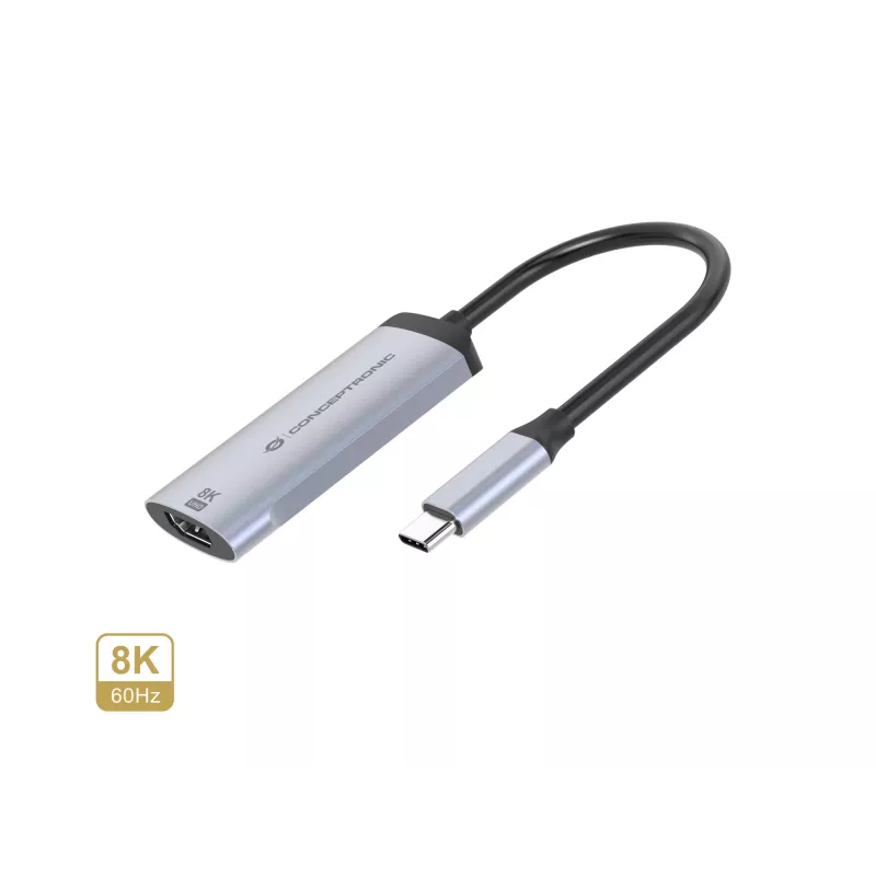 Conceptronic ABBY23G USB-C na HDMI 2.1 adaptér, 8K60Hz