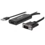 VGA a USB-A na HDMI konvertor Manhattan 152426