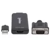 VGA a USB-A na HDMI konvertor Manhattan 152426