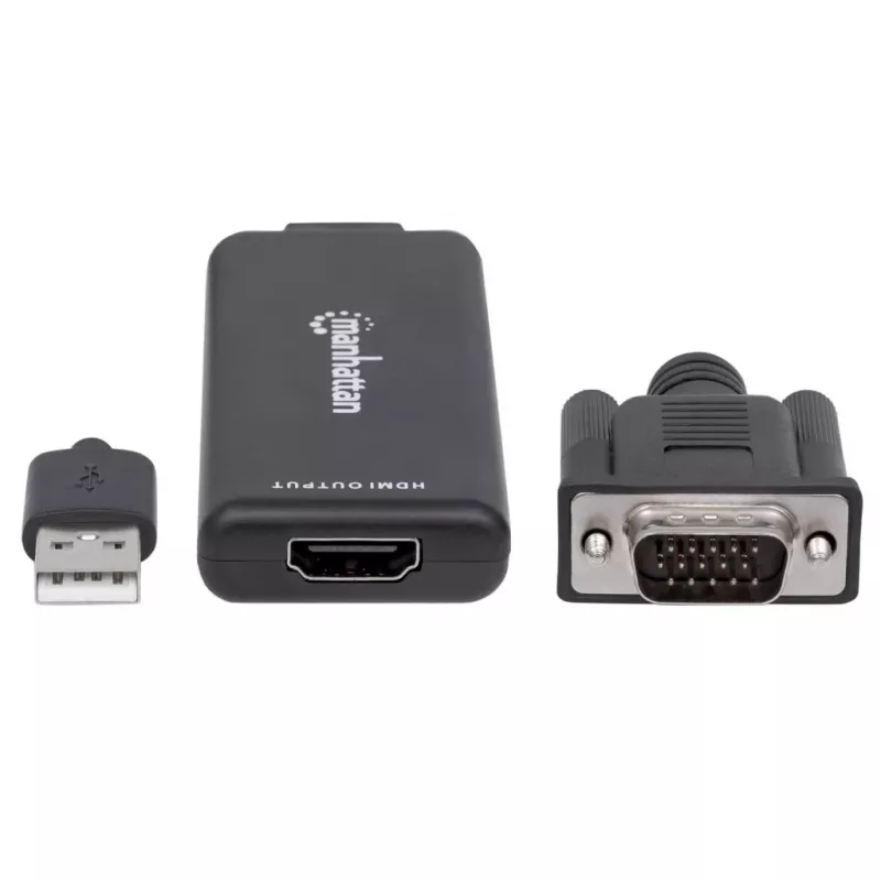VGA a USB-A na HDMI konvertor Manhattan 152426