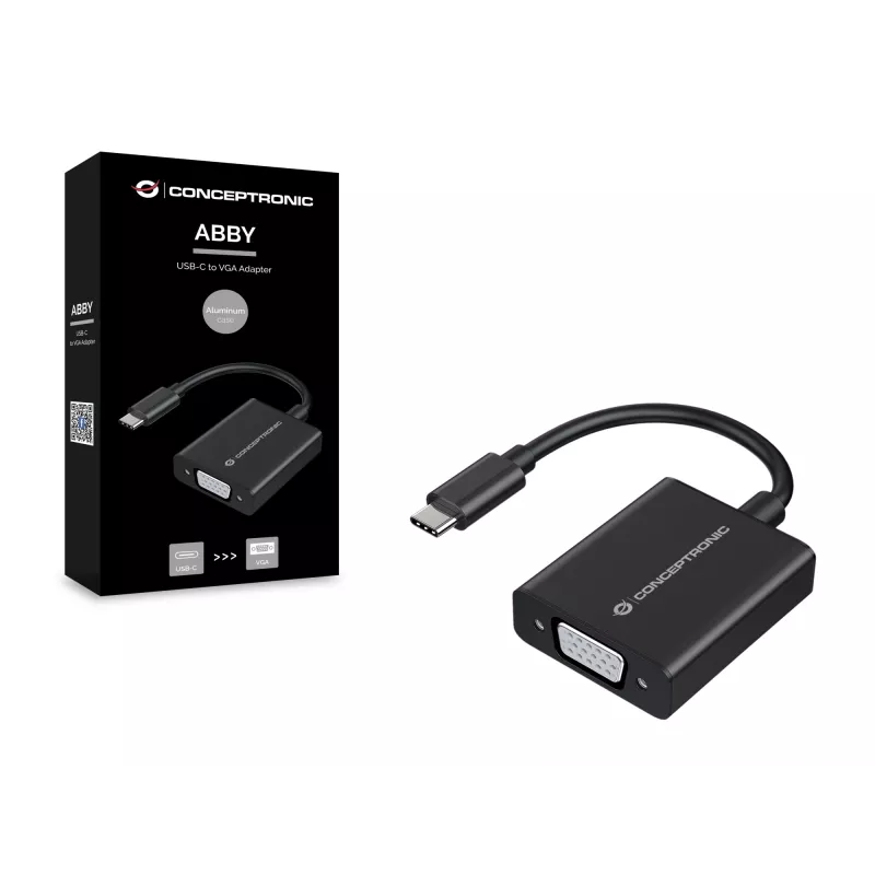 USB-C na VGA adaptér Conceptronic ABBY05B