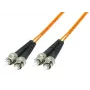 Microconnect FIB110002 InfiniBand/optický kábel 2 m ST oranžový