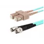 Microconnect FIB122002 InfiniBand/optický kábel 2 m ST SC modrý