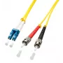 Lindy 3m LC/ST InfiniBand/optický kábel žltý