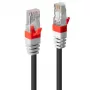 Sieťový kábel Lindy 45361 čierny 0,3 m Cat6a S/FTP (S-STP)