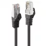 Sieťový kábel Lindy 48381 čierny 1 m Cat5e F/UTP (FTP)