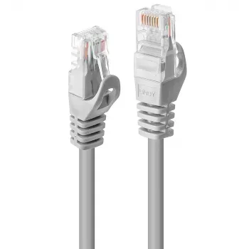 Sieťový kábel Lindy 48406 sivý 1 m Cat5e U/UTP (UTP)