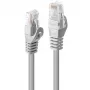 Lindy 48408 Cat5e U/UTP prepojovací kábel, 3 m, sivý, balenie 50 ks