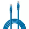 Lindy 48172 sieťový kábel modrý 1 m Cat6 U/UTP (UTP)