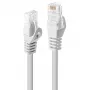 Lindy 48200 sieťový kábel biely 0,3 m Cat6 U/UTP (UTP)