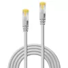 Lindy 0,3m RJ45 S/FTP LSZH sieťový kábel, sivá