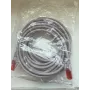 Sieťový kábel MicroConnect U/UTP CAT6 10M sivý/lavendľový