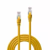 Lindy 47860 sieťový kábel žltý 0,3 m Cat6a S/FTP (S-STP)