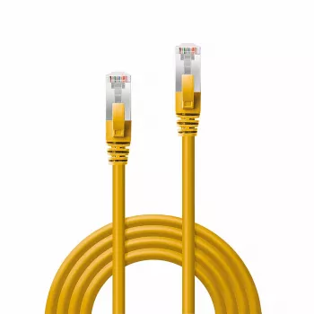 Lindy 47862 sieťový kábel žltý 1 m Cat6a S/FTP (S-STP)