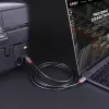 Lindy 0,5 m USB 3.2 Type-C na B kábel 5 Gbit/s čierny