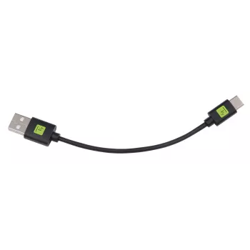 Techly ICOC MUSB20-CMAM01T USB kábel USB 2.0 0,1 m USB A USB C čierny