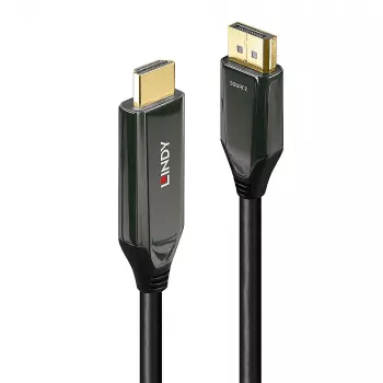 Lindy 1m aktívny DisplayPort 1.4 na HDMI 8K60 kábel