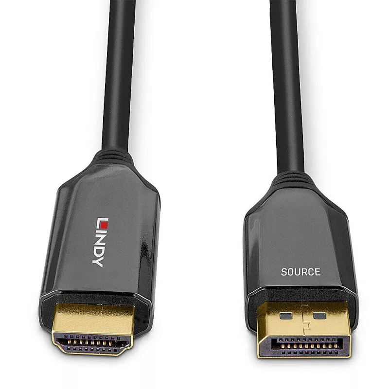 Lindy 1m aktívny DisplayPort 1.4 na HDMI 8K60 kábel