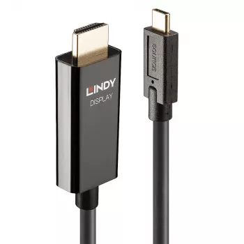 Lindy 5m USB Type-C na HDMI 4K60 adaptérový kábel s HDR