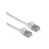 Sieťový kábel ROLINE 21.15.1699 0,3 m Cat6a U/FTP RJ-45 biely