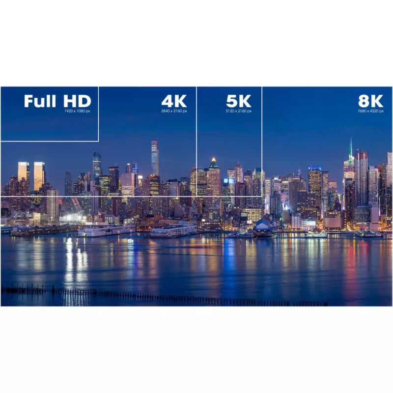 HDMI kábel Manhattan 8K@60Hz 1m pletený samec na samca čierny